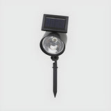 Black Lawn Lamp Column Spotlight Landscape Lighting Image - 3