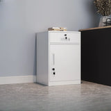 Black Lockable Steel Small Filing Cabinets with Drawers Image - 33