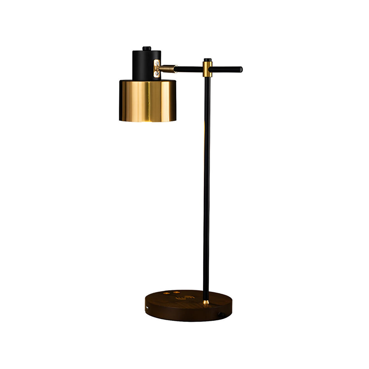 Black Metal Contemporary Modern Eye Caring Table Lamp Image - 2