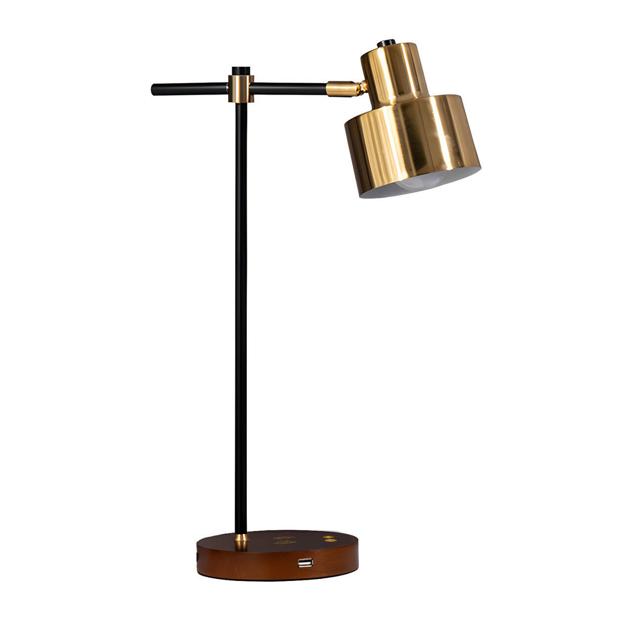 Black Metal Contemporary Modern Eye Caring Table Lamp Image - 7