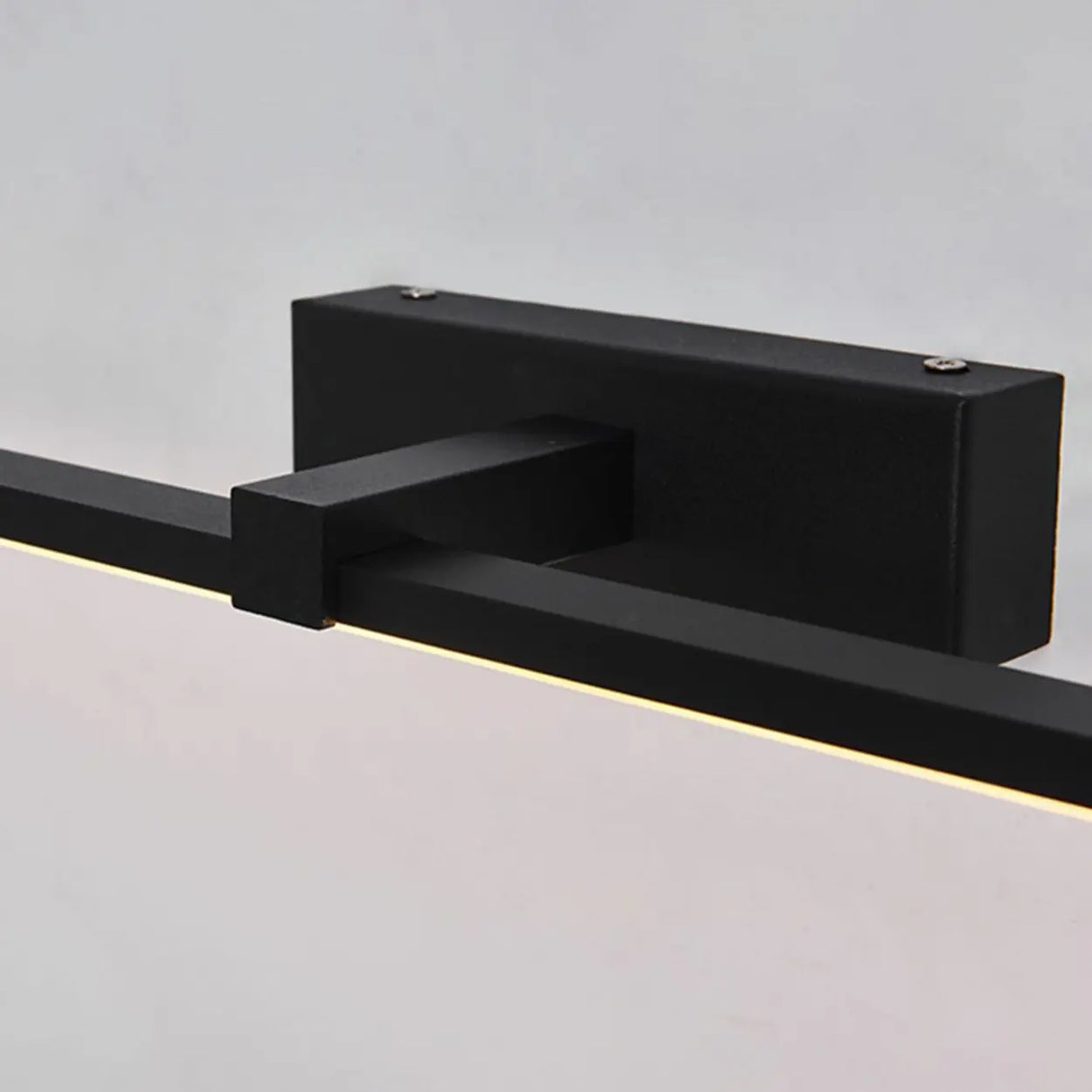 Black Modern Linear LED Bathroom Metal Vanity Light Image - 11