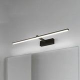 Black Modern Linear LED Bathroom Metal Vanity Light Image - 23