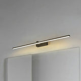 Black Modern Linear LED Bathroom Metal Vanity Light Image - 6