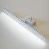 Black Modish Rectangular Aluminum Bathroom Vanity Light Image - 11