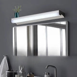 Black Rectangular Modern LED Vanity Light Fixture Image - 3