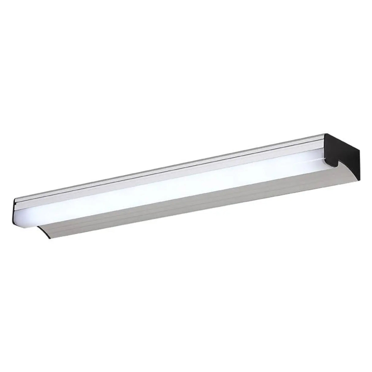 Black Rectangular Modern LED Vanity Light Fixture Image - 5