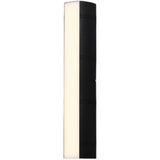 Black Simple Exterior Rectangular Metal Wall Sconce Image - 10