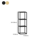 Black Square Living Room Decor Metal Base Plant Stand Image - 21