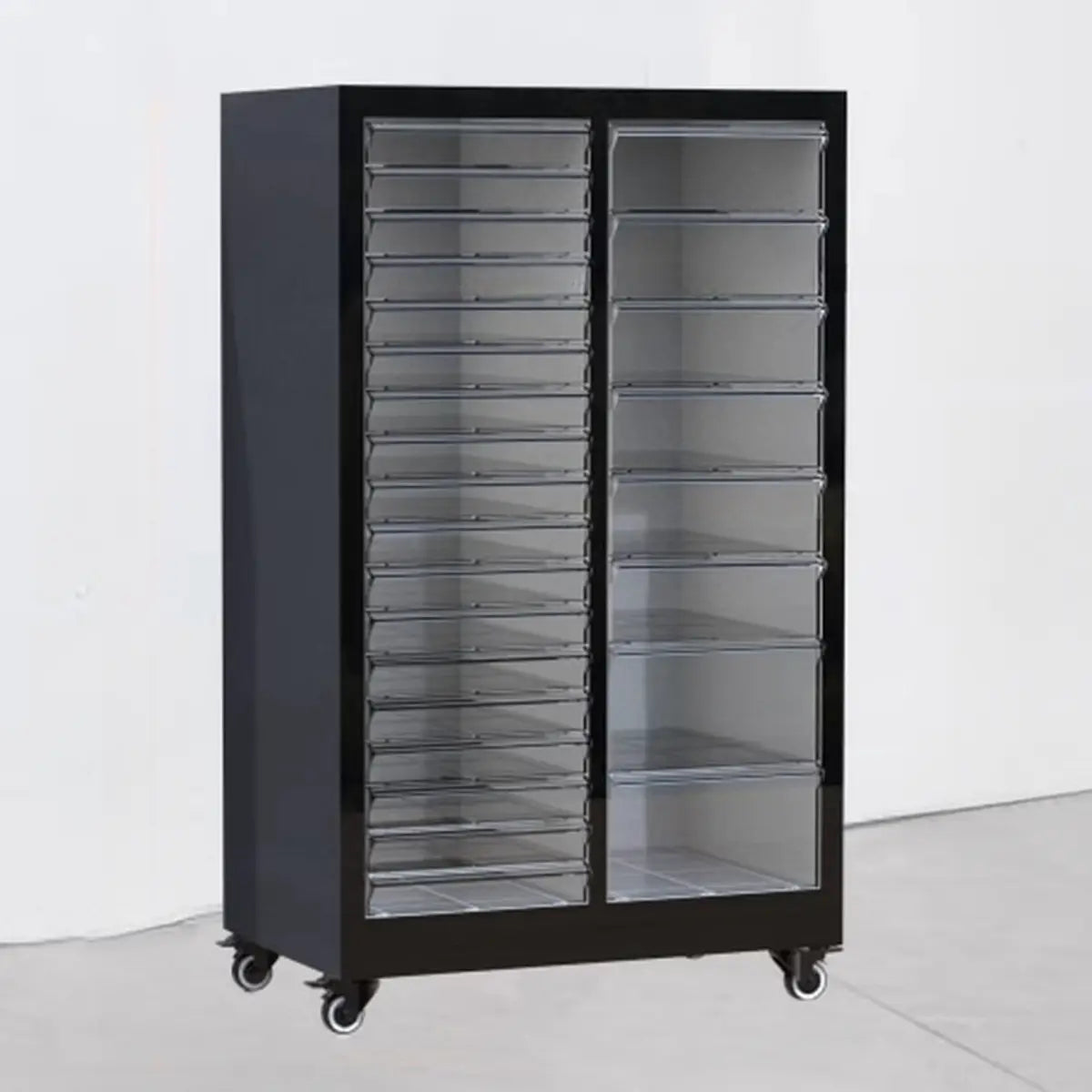 Black Steel Fire Resistant Storage Filing Cabinets Image - 42