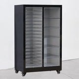 Black Steel Fire Resistant Storage Filing Cabinets Image - 44