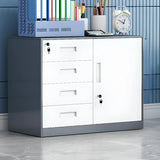 Black Vertical Locking Drawer Steel Filing Cabinet Image - 17