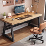 Black Walnut Rectangle Butcher Block  Sled Writing Desk Image - 12