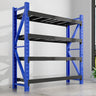 Blue 4-Tier Heavy-Duty Adjustable Shelving Garage Storage Image - 15