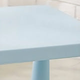 Blue Rectangular Waterproof Toddler Table Chair Set Image - 9