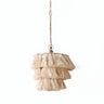 Bohemian Tiered Tassel Pendant Light Blue Chandelier Image - 11