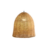 Bohemian Woven Rope Bell Dome Pendant Light Flexible Length Image - 5