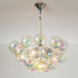 Bright Bubble Ball Dining Room Colorful Chandelier Image - 18