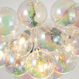 Bright Bubble Ball Dining Room Colorful Chandelier Image - 21