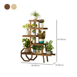 Car Shape Multi-Tier Wood Indoor Storage Plant Stand Image - 18