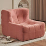 Caramel Corduroy Fixed Back Memory Foam Fill Side Chair Image - 4