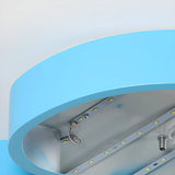 Cartoon Blue Jellyfish LED Flush Mount Ceiling Light Image - 4