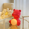 Cartoon Cute Bear Globe Glass Shade Decor Table Lamp Image - 6