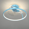 Cartoon Kids Room Drone LED Ceiling Fan with Light Image - 9