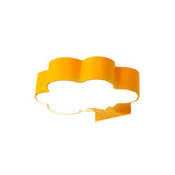 Cartoon Yellow Tree Small LED Flush Mount Ceiling Light Image - 2