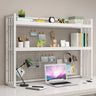 Casual Desktop Adjustable 3 Tiers Storage Bookshelf Image - 4