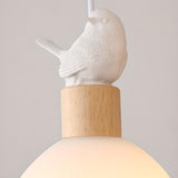 Charming 3-Light Bird and Dome Pendant Kitchen Light Image - 7