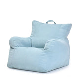 Cherry Washable Cotton Removable Bean Bag Chair with Storage Image - 4