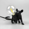 Chic Resin Mouse Bare Bulb Bedroom Decor Table Lamp Image - 8