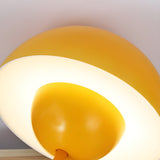 Chic Yellow Dome Geometric Table Lamp with Touch Switch Image - 13