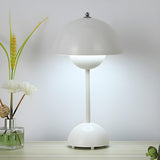 Chic Yellow Dome Geometric Table Lamp with Touch Switch Image - 3