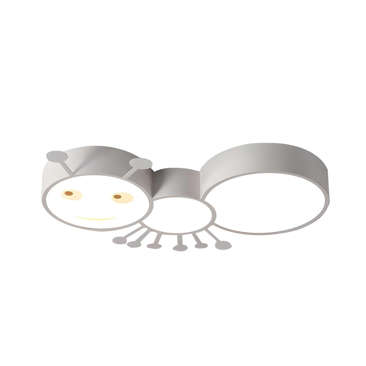 Child Room Ant-Shaped LED Flush Mount Ceiling Light Image - 3