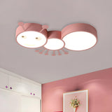 Child Room Ant-Shaped LED Flush Mount Ceiling Light Image - 6