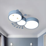 Child Room Ant-Shaped LED Flush Mount Ceiling Light Image - 9