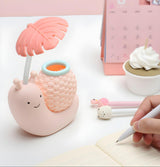 Children's Creative Cartoon Snail Bedside Table Lamp Image - 12