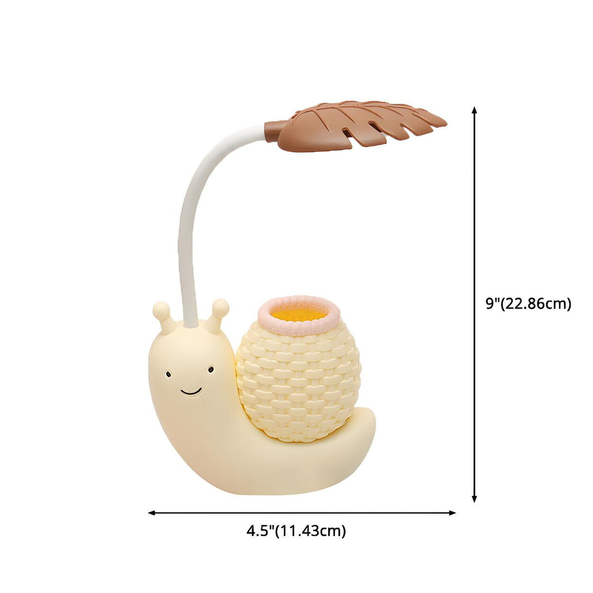 Children's Creative Cartoon Snail Bedside Table Lamp 