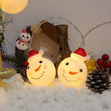 Christmas Battery-Powered Santa Claus LED String Lights Image - 4