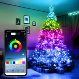 Christmas Bluetooth RGB LED Starry Fairy String Light Image - 1