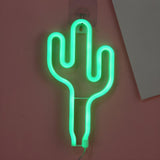 Christmas Kids Battery  LED Neon Light Mini Wall Lamp Image - 7