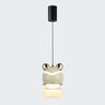 Chrome Layered Cute Frog Pendant Light Kids' Room Image - 2