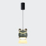 Chrome Layered Cute Frog Pendant Light Kids' Room Image - 3