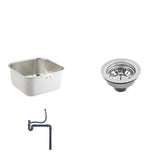 Circular Scratch Resistant Stainless Steel Drop-In Sink Image - 4