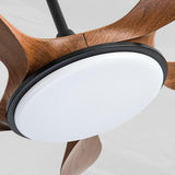 Classic 5 Blade Remote Control Ceiling Fan with Light Image - 8