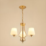 Classic Adjustable Height Bronze Branching Chandelier Image - 14