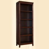 Classic Birch Closed Back Vertical Barrister Bookcase Image - 12