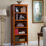 Classic Birch Closed Back Vertical Barrister Bookcase Image - 22