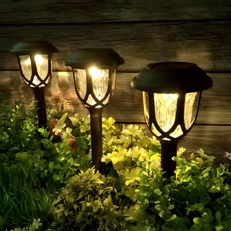 Classic Garden Lantern Pile Light Landscape Lighting Image - 1